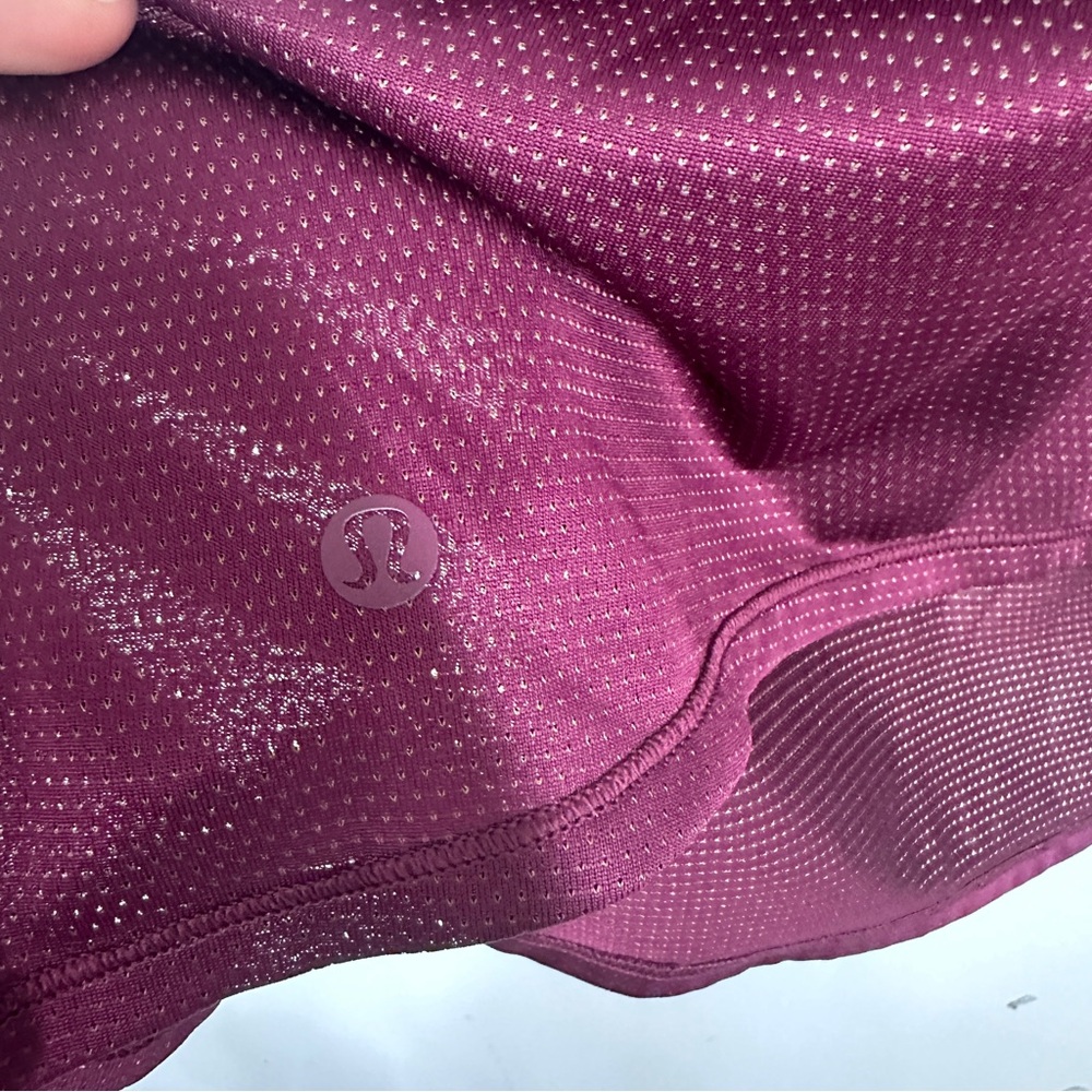Lululemon Pushing Limits Tank Top Size 8 Mesh 2 I… - image 5